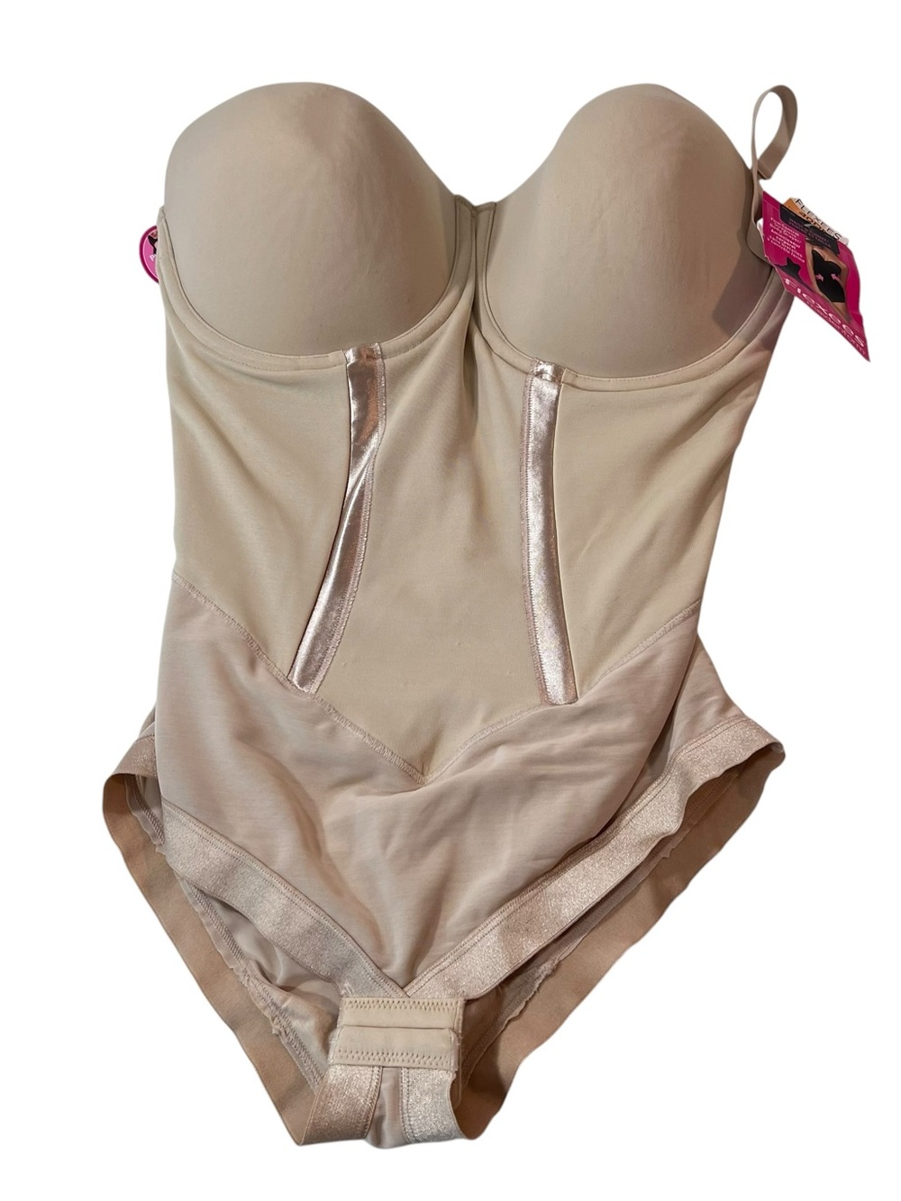 Flexees by Maidenform Firm Control Strapless Body Shaper Womens Size 40DD New